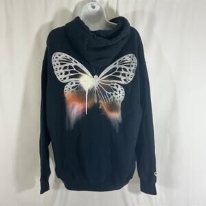 I.AM.GIA Black Butterfly Hoodie